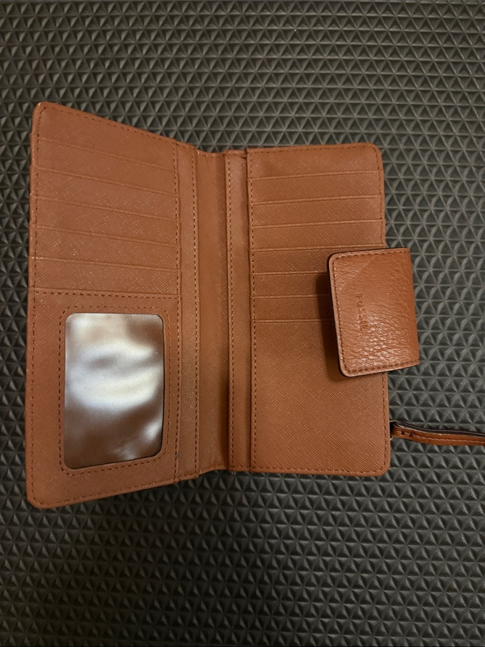 Fossil Multicolor Striped Leather-Trim Wallet - Picture 3 of 3